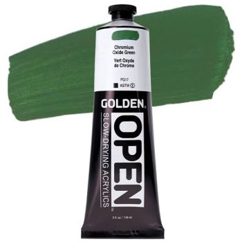 Golden OPEN Acrylic 5 oz Chromium Oxide Green