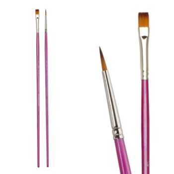 Creative Inspirations Dura Handle, Long Handled  Brush Try It Set of 2