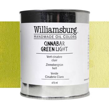 Williamsburg Oil Color 473 ml Can Cinnabar Green Light