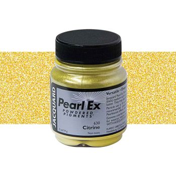 Jacquard Pearl-Ex Powder Pigment 1/2 oz Jar Citrine
