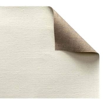Claessens Double Oil Primed Linen Roll #12 - Fine Texture 41 x 18" Sample