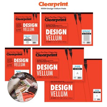 Clearprint 1000H Design Vellum Pads