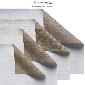 Claessens Universal Primed Linen Rolls 