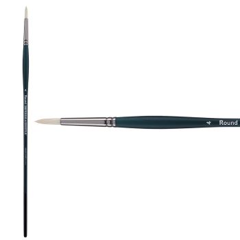 mperial Professional Long Handle Bristle Brush Round Size 4