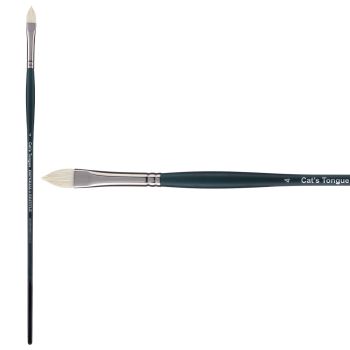 Imperial Professional Chungking Hog Bristle Brush, Cat's Tongue Size #4