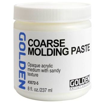 GOLDEN Coarse Molding Paste 8 oz Jar