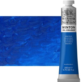 Winton Oil Color 200ml Tube - Cobalt Blue