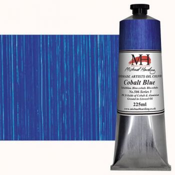 Michael Harding Handmade Artists Oil Color 225ml - Cobalt Blue
