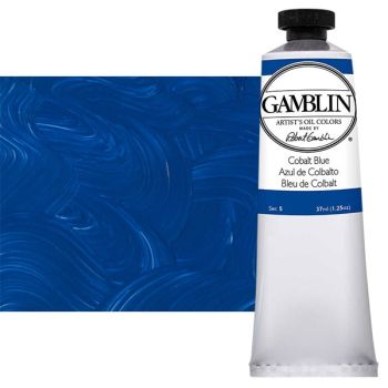 Gamblin Artist's Oil Color 37 ml Tube - Cobalt Blue
