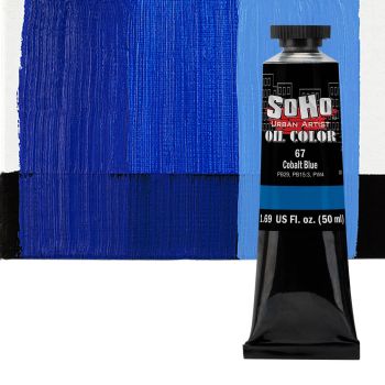 SoHo Artist Oil Color Cobalt Blue 50ml Tube 