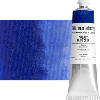 Williamsburg Handmade Oil Paint - Cobalt Blue Deep, 150ml Tube