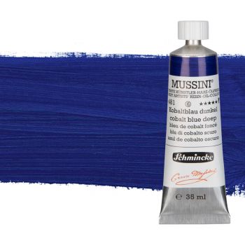 Schmincke Mussini Oil Color 35ml Tube - Cobalt Blue Deep