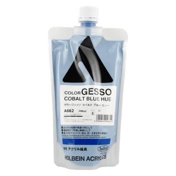 Holbein Acrylic Colored Gesso 300ml Cobalt Blue Hue