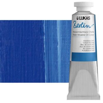 LUKAS Berlin Water Mixable Oil Cobalt Blue Hue 37 ml Tube