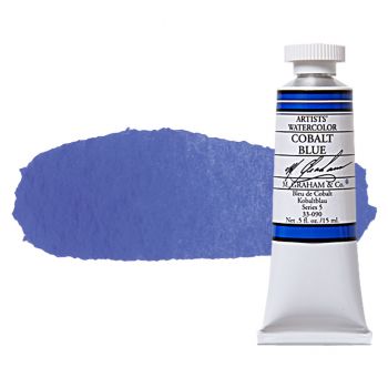 M. Graham Artists' Watercolor 15ml - Cobalt Blue