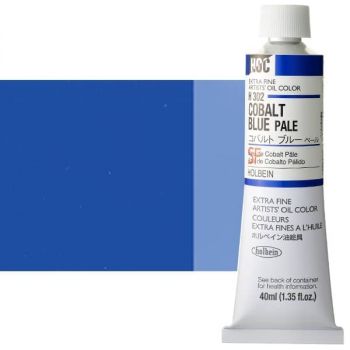 Holbein Extra-Fine Artists' Oil Color 40 ml Tube - Cobalt Blue Pale