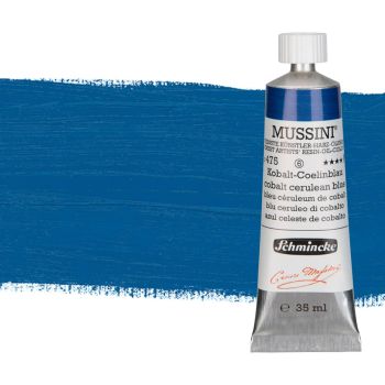 Schmincke Mussini Oil Color 35ml Tube - Cobalt Cerulean Blue