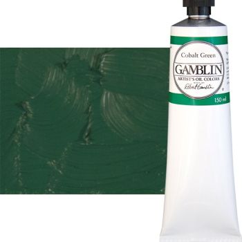 Gamblin Artist's Oil Color 150 ml Tube - Cobalt Green