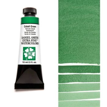 Daniel Smith Extra Fine Watercolors - Cobalt Green, 15 ml Tube