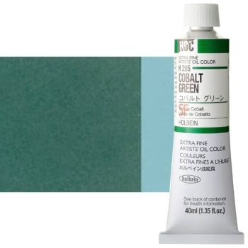 Holbein Extra-Fine Artists' Oil Color 40 ml Tube - Cobalt Green