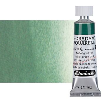 Schmincke Horadam Watercolor Cobalt Green Dark, 15ml