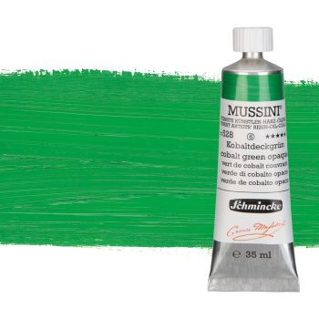 Schmincke Mussini Oil Color 35ml - Cobalt Green Opaque