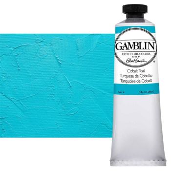 Gamblin Artists Oil - Cobalt Teal, 37ml Tube