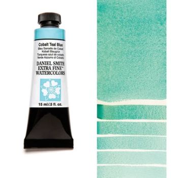 Daniel Smith Extra Fine Watercolors - Cobalt Teal Blue, 15 ml Tube