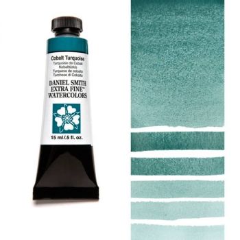 Daniel Smith Extra Fine Watercolors - Cobalt Turquoise, 15 ml Tube