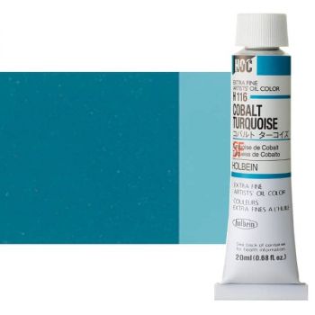 Holbein Extra-Fine Artists' Oil Color 20 ml Tube - Cobalt Turquoise