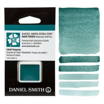 Daniel Smith Watercolor Half Pan Cobalt Turquoise