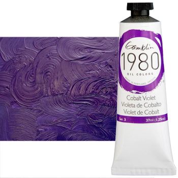 Gamblin 1980 Oil Colors - Cobalt Violet, 37ml Tube