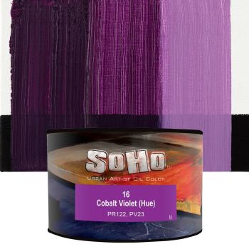 SoHo Artist Oil Color Cobalt Violet Hue 430ml Can