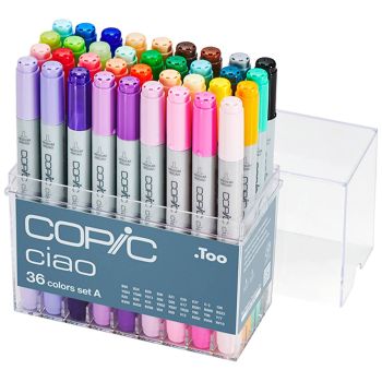 COPIC Ciao Markers Set of 36 - Collection A