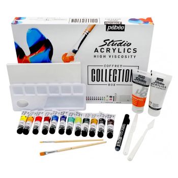 Pebeo Studio Acrylic Coffret Collection Box Set