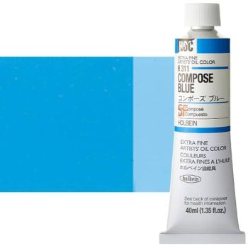 Holbein Extra-Fine Artists' Oil Color 40 ml Tube - Compose Blue
