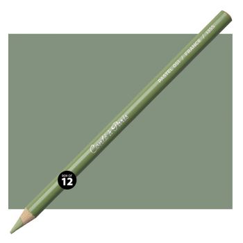 Conté Pastel Pencil Set of 12 - Green Grey