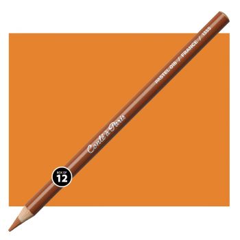 Conté Pastel Pencil Set of 12 - Raw (Natural) Sienna
