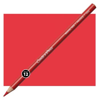 Conté Pastel Pencil Set of 12 - Vermillion