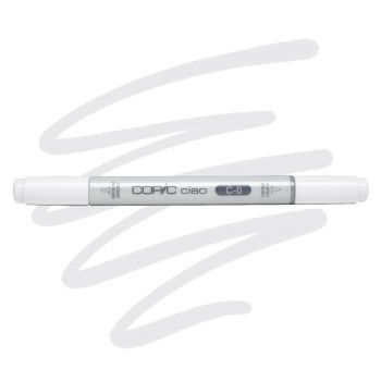 COPIC Ciao Marker C0 - Cool Gray 0