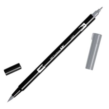 Tombow Dual Brush Pen Cool Grey 5
