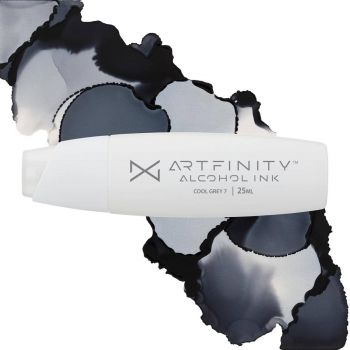 Artfinity Alcohol Ink - Cool Grey 7 CG7, 25ml