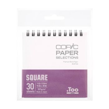 COPIC Wirebound Sketch Book 30 sheets 4x4in