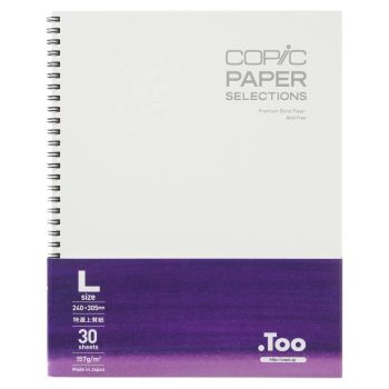 Copic Wirebound Sketch Book 30 sheets 9x12in