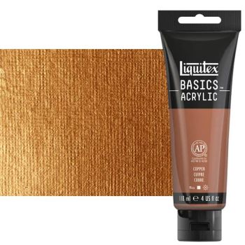 Liquitex Basics Acrylic Paint Copper 4oz