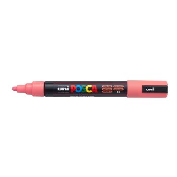 Posca Acrylic Paint Marker 1.8-2.5 mm Medium Tip Coral Pink