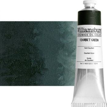 Williamsburg Handmade Oil Paint - Courbet Green, 150ml Tube