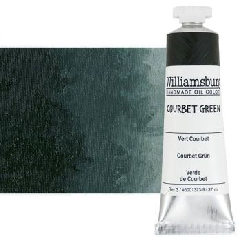 Williamsburg Handmade Oil Paint - Courbet Green, 37ml Tube