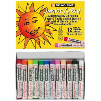 Sakura Cray-Pas Junior Artist Oil Pastel Set of 12