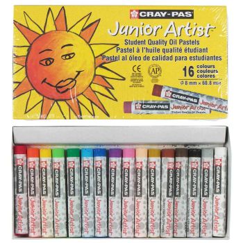 Sakura Cray-Pas Junior Artist Oil Pastel Set of 16